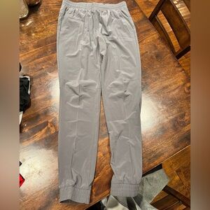 Grey joggers lightweight material boys 16